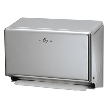 San Jamar® Mini C-fold-multifold Towel Dispenser, 11.13 X 3.88 X 7.88, Chrome freeshipping - TVN Wholesale